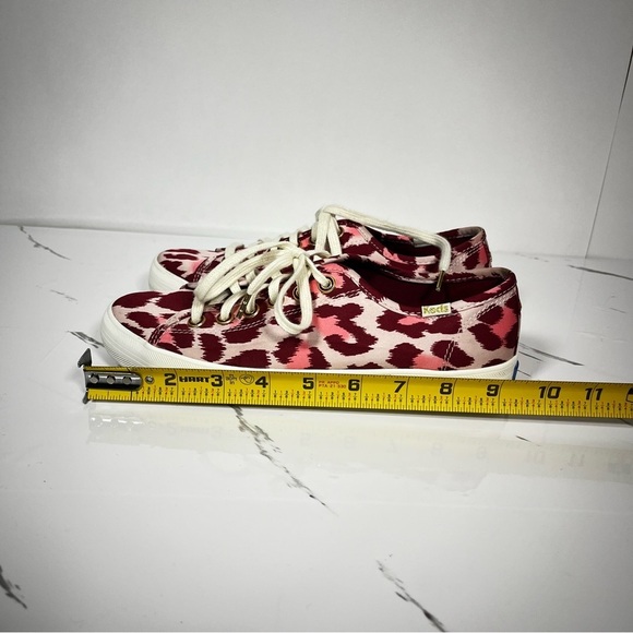 Kate Spade Keds Women’s Baby Pink Leopard Casual Cutesy Feminine Sneakers Size 7 - Picture 9 of 9